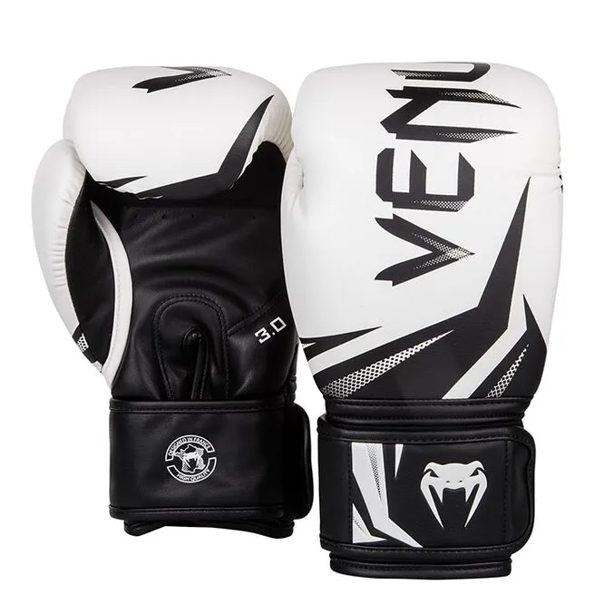 Venum Challenger 3.0 Boxing Gloves, White/Black 2 Venum Challenger 3.0 Boxing Gloves, White/Black - Billede 2