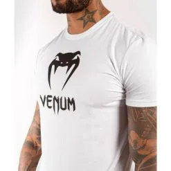 Venum Classic T-shirt, White 8 Venum Classic T-shirt, White -butik med fitnessudstyr VENUM 03526 002R Venum Classic T shirt White 04 maj22