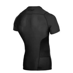 Venum G-Fit Rashguard, Short Sleeves, Black -butik med fitnessudstyr VENUM 03792 001R Venum G Fit Rashguard Short Sleeves Black 03 0522