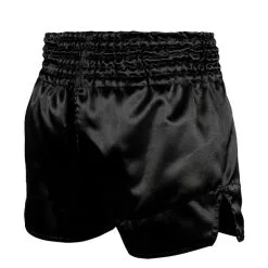 Venum Muay Thai Shorts Classic, Black/Red -butik med fitnessudstyr VENUM 03813 100R Venum Muay Thai Shorts Classic Black Red 02 0522