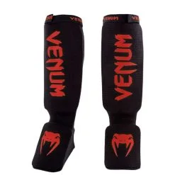 Venum Kontact Shin Guards, Black/Red 25 Venum Kontact Shin Guards, Black/Red -butik med fitnessudstyr VENUM 0480 100 Venum Kontact Shin guards BlackRed 01 maj22 2