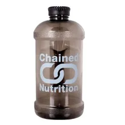 Chained Nutrition Gear Chained Gallon Jug, Black, 2,2L