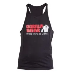 Gorilla Wear Classic Tank Top, White -butik med fitnessudstyr classic tank top black gorilla wear 1
