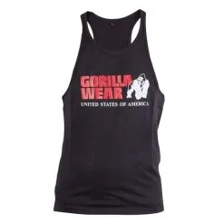 Gorilla Wear Classic Tank Top, Army Green -butik med fitnessudstyr classic tank top black gorilla wear 1 4