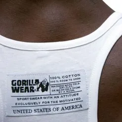 Gorilla Wear Classic Tank Top, Black -butik med fitnessudstyr classic tank top white gorilla wear 4 3