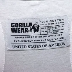 Gorilla Wear Classic Tank Top, Black -butik med fitnessudstyr classic tank top white gorilla wear 5 3