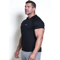 Chained Nutrition Gear Chained S/S Sweat, Black Camo -butik med fitnessudstyr cng1008 blk r chained ss sweat black 2 3