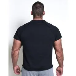 Chained Nutrition Gear Chained S/S Sweat, Black -butik med fitnessudstyr cng1008 blk r chained ss sweat black 3 1