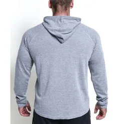 Chained Nutrition Gear Chained Thermal Hood, Light Grey Melange -butik med fitnessudstyr cng1010 lgm r chained thermal hood light grey melange 2 1