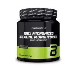 Biotech USA 100% Creatine Monohydrate, 300 G