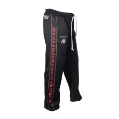 Gorilla Wear Functional Mesh Pants, Black/Red -butik med fitnessudstyr functional mesh pants black red gorilla wear 2