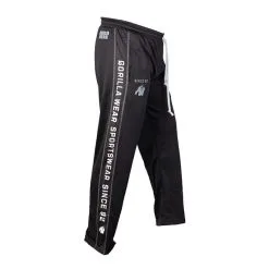 Gorilla Wear Functional Mesh Pants, Black/White -butik med fitnessudstyr functional mesh pants blk whi gorilla wear 1 2