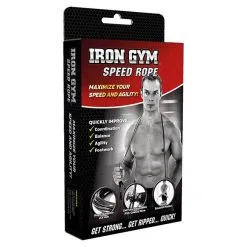 Iron Gym Wire Speed Rope -butik med fitnessudstyr iron gym wire speed rope iron gym 3