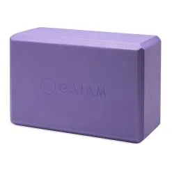 Gaiam Storm Grey Block -butik med fitnessudstyr purple block gaiam 3 4