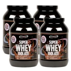 SUPERMASS NUTRITION 4 X Super Whey Isolate, 1300 G, BIG BUY