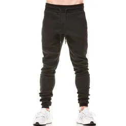 Star Nutrition Gear Star Gym Joggers, Black/Maroon -butik med fitnessudstyr sna1025 bob r star gym pants black front