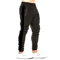 Star Nutrition Gear Star Gym Joggers, Black/Black -butik med fitnessudstyr sna1025 bob r star gym pants black side 5