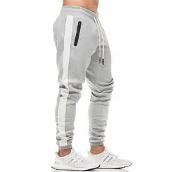 Star Nutrition Gear Star Gym Joggers, Black/White -butik med fitnessudstyr sna1025 lgm r star gym joggers grey 4