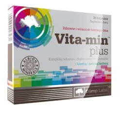 Olimp Sports Nutrition Vita-Min Plus, 30 Kapsler